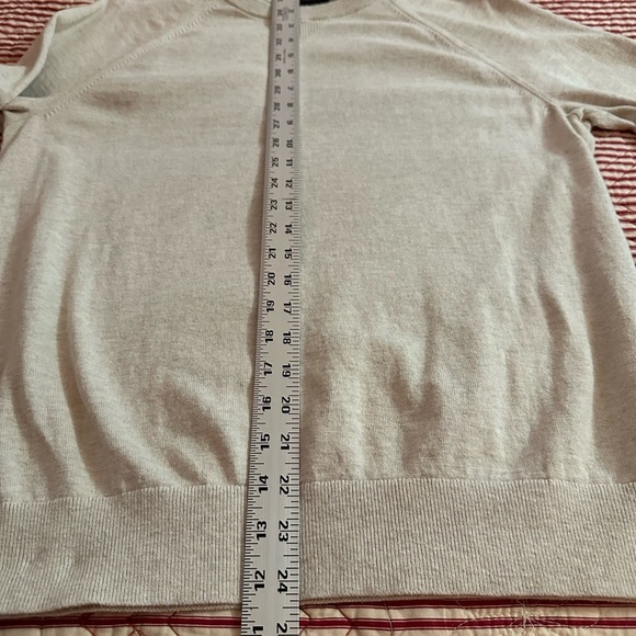Banana Republic Men's Organic Cotton Sweater - Cream - Picture 4 of 7